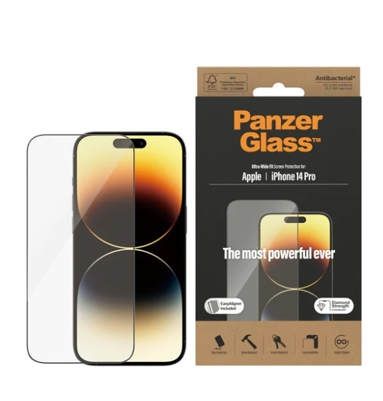 PANZERGLASS™ SCREEN PROTECTOR APPLE IPHONE ULTRA-WIDE FIT W. EASYALIGNER